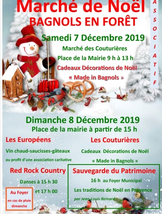 Marche Noel Bagnols en Foret