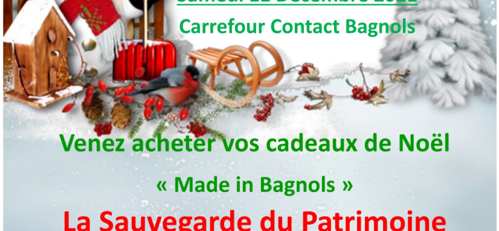 Affiche Marché Solidaire