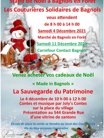Affiche Marché Solidaire