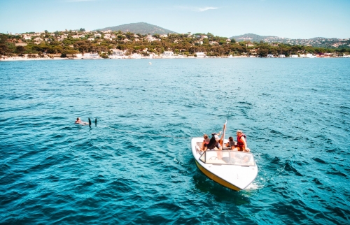 Ski nautique et Wakeboard en mer