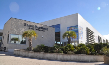 Cours de natation au Stade nautique