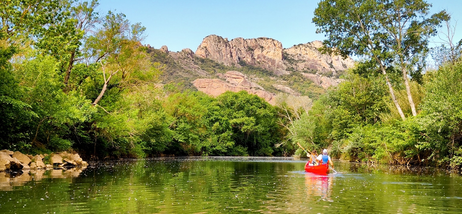 Canoë sur l'argens