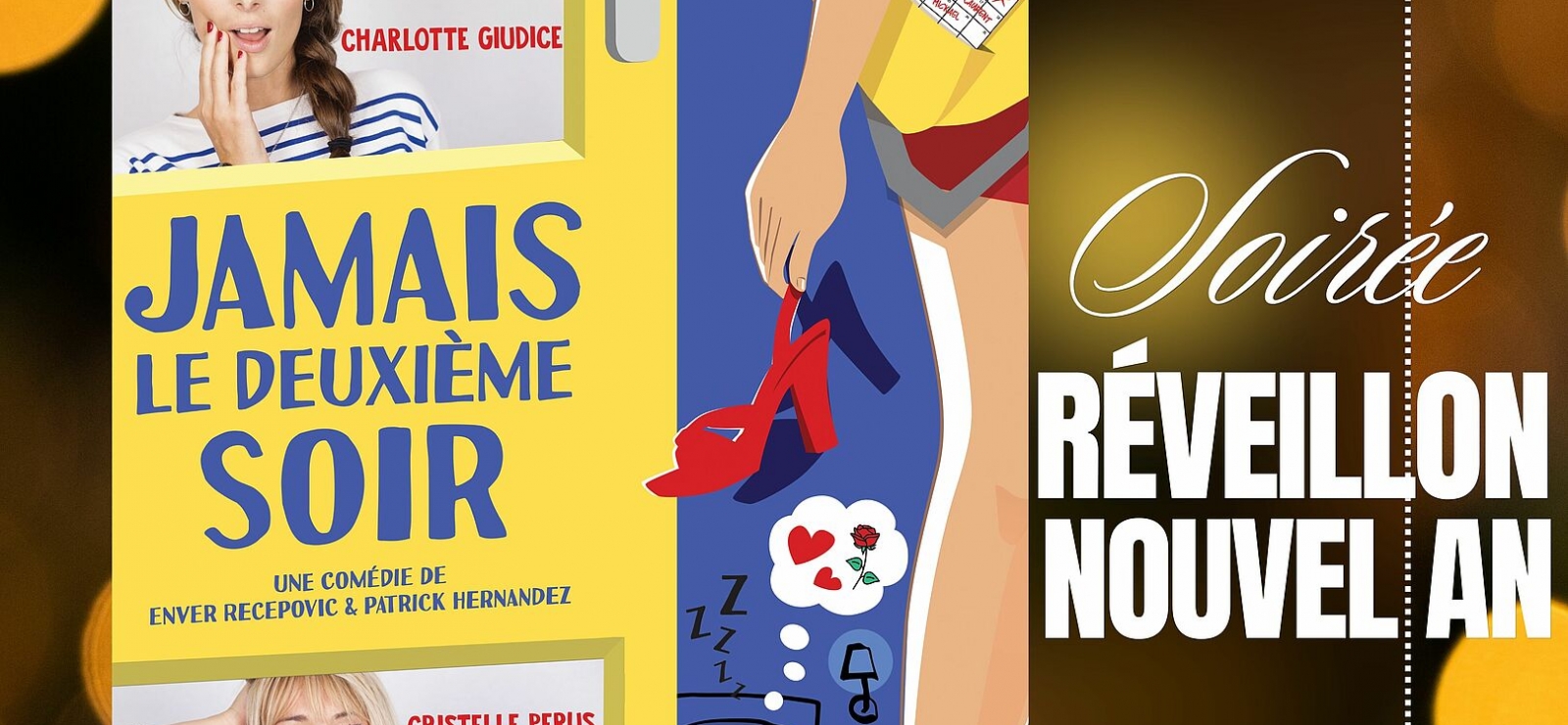 Comédie 'Jamais le deuxième soir'