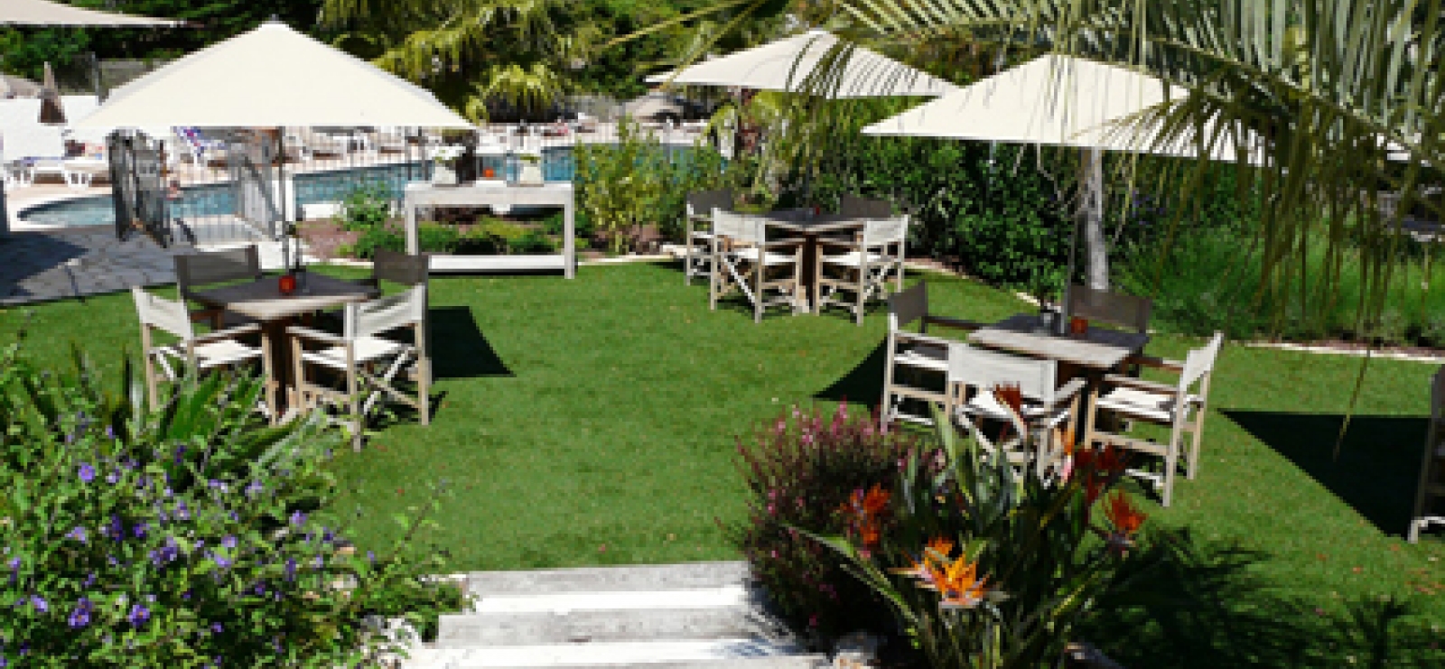 Le Catalogne - St Aygulf - le jardin