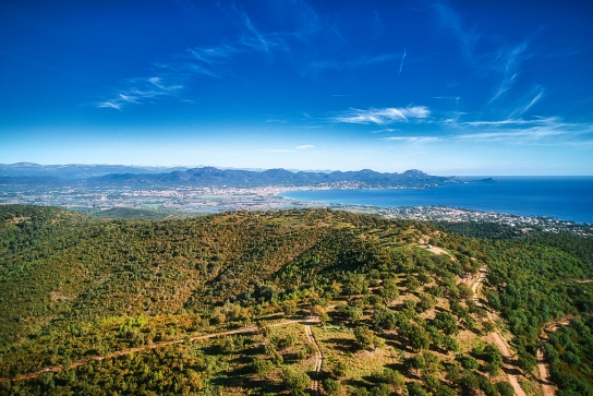 sur les hauteurs des Issambres