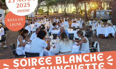 Soirée blanche à la Guinguette du Clos des Roses