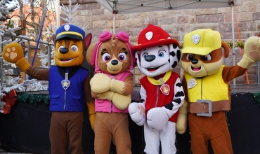 Déambulation de mascottes