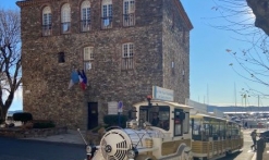 Sainte-Maxime en petit train touristique