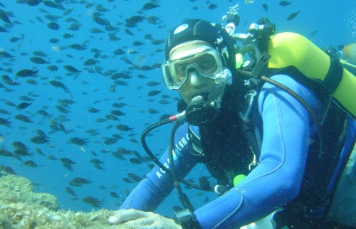 Baptême plongée Port Fréjus