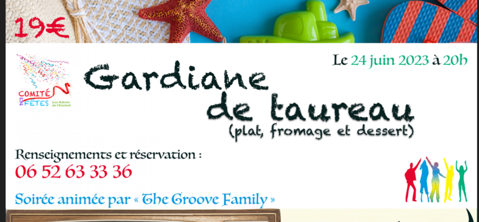 Soirée Gardiane de taureau