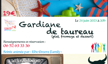 Soirée Gardiane de taureau