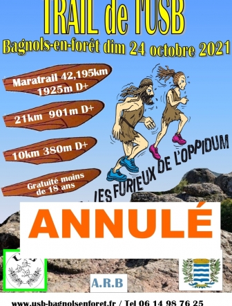 Affiche annulée Trial Les Furieux de l'Oppidum