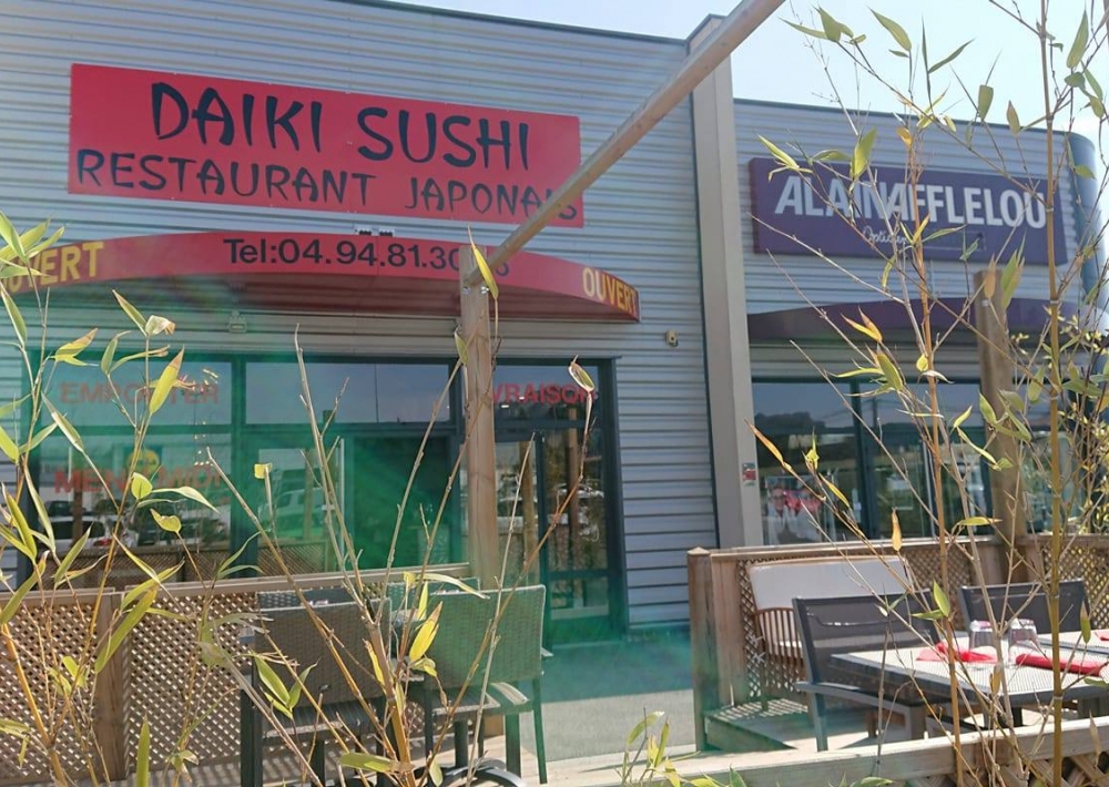 Daiki sushi restaurant japonais Estérel Côte d'Azur