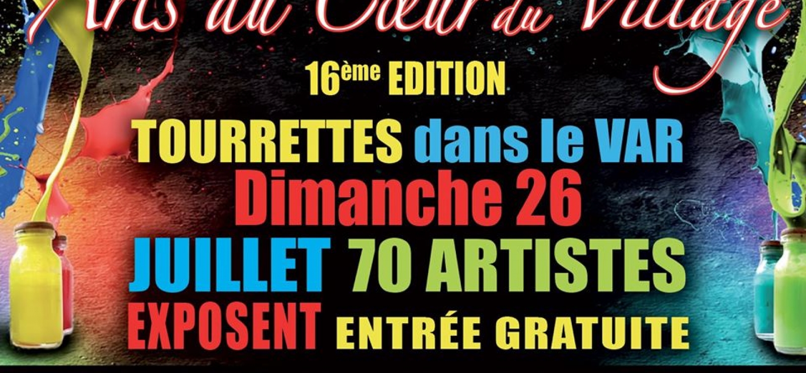 Les arts au cœur du village 2020