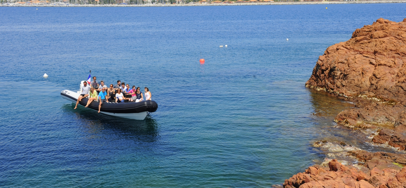 Excursion en mer - Roches rouges de l'Estérel