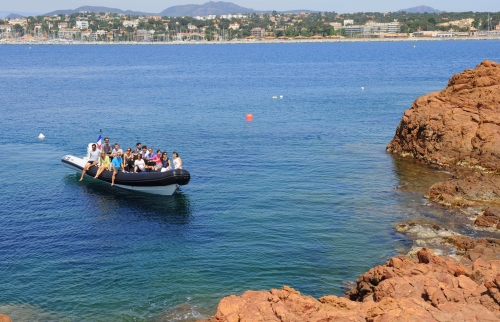 Excursion en mer - Roches rouges de l'Estérel