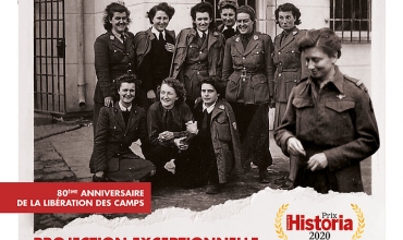 Projection du film « Les filles de l'Escadron Bleu »