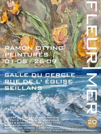 Affiche expo Ramon Otting