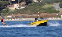 Ski nautique et Wakeboard en mer