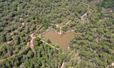 lac de coeur vue ciel drone