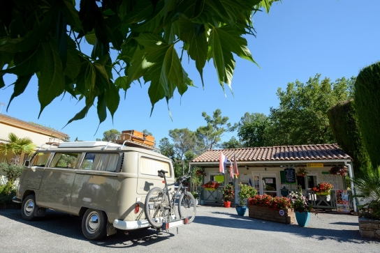 réception camping le parc