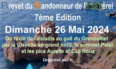 BREST : le Brevet du Randonneur de l’Estérel