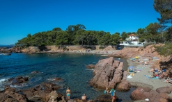 Plage de Boulouris