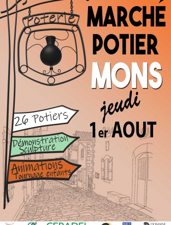 Marché potier de Mons