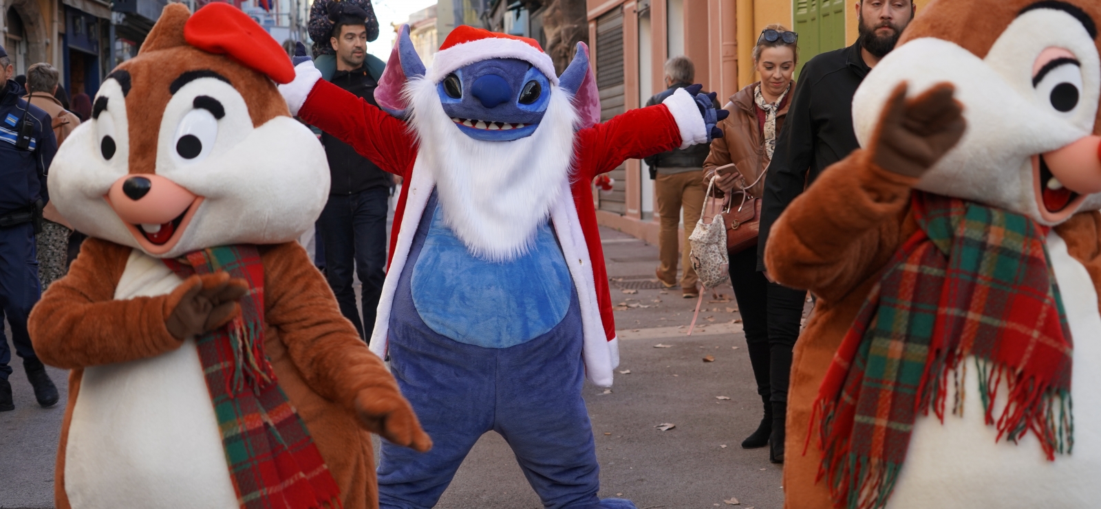 Déambulation de mascottes