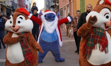 Déambulation de mascottes