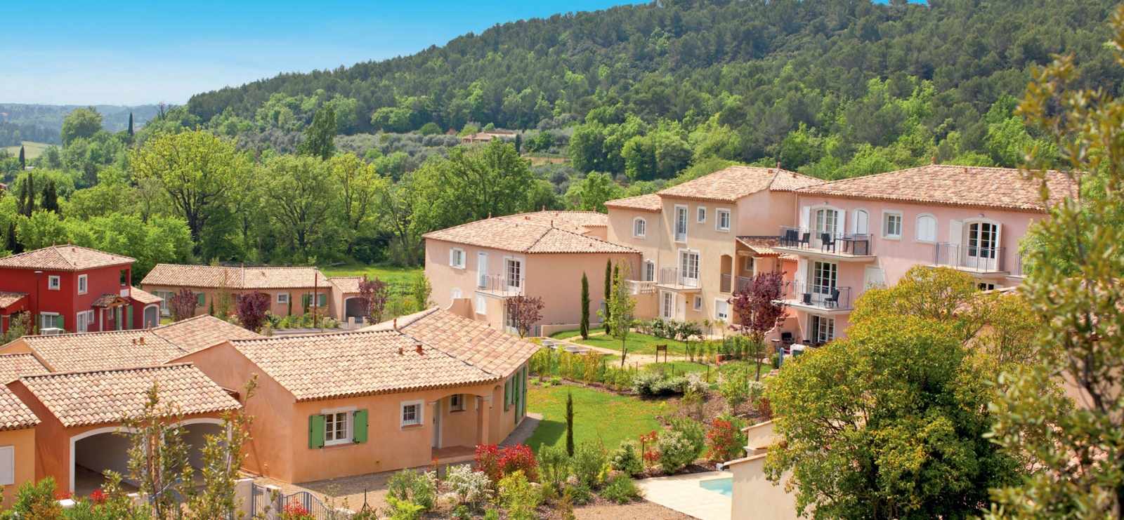 Vue sur le domaine