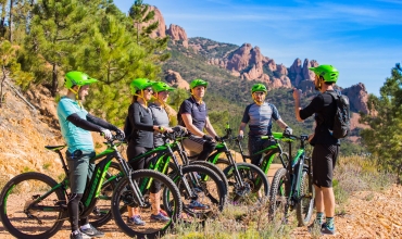 Excursion VTT électrique dans l'Estérel