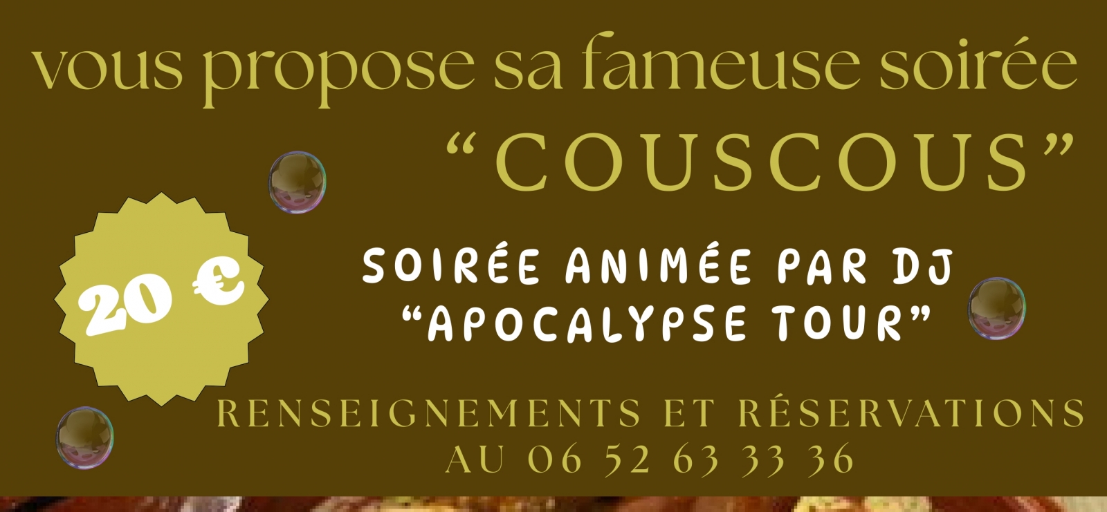 Soirée couscous