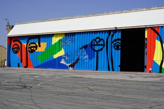 Fresque 'Fréjus l'Intrépide' par César Malfi