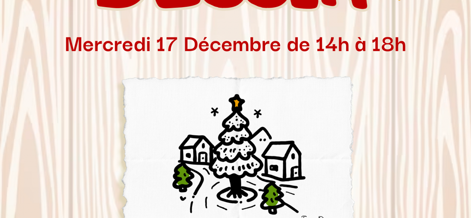 Concours de dessin de Noël à Bureau Vallée