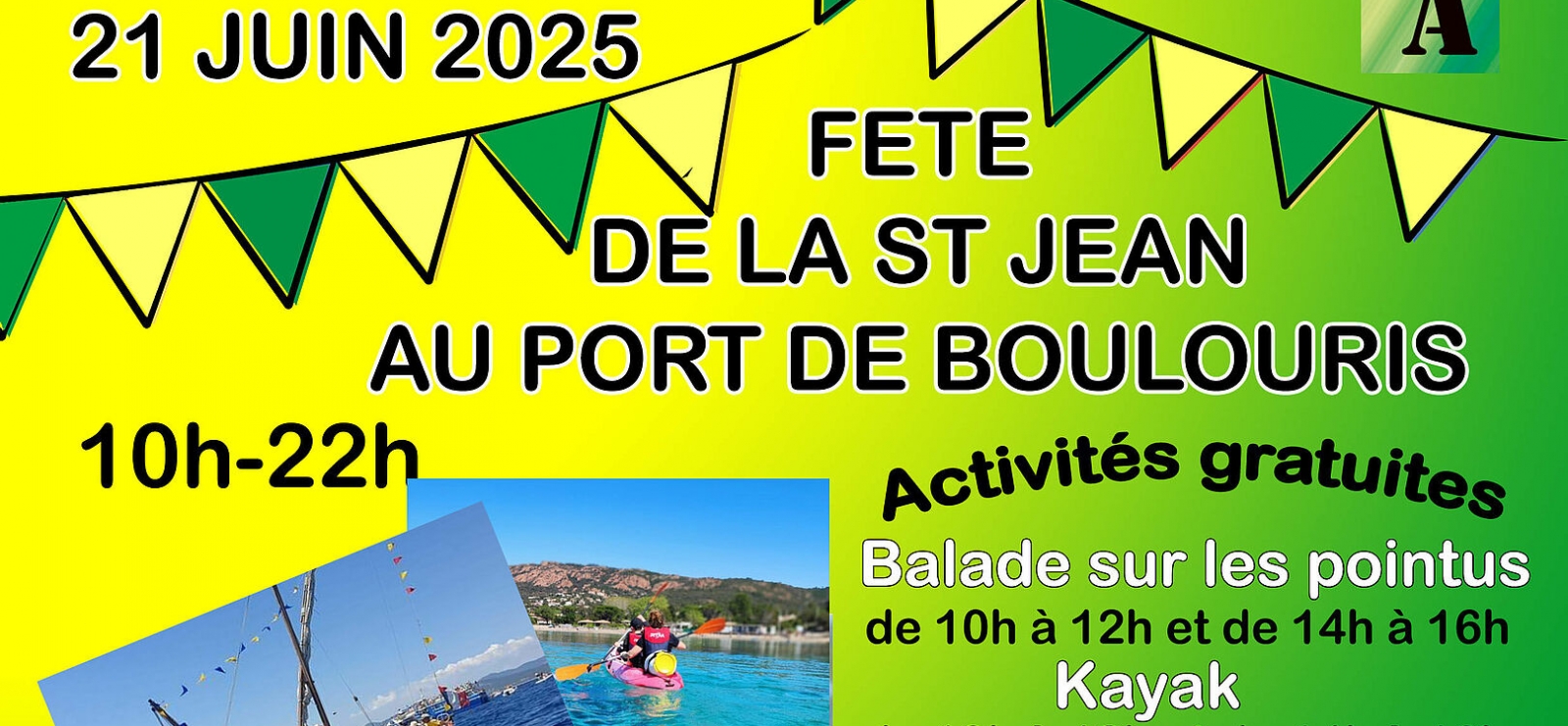 Fête de la Saint Jean au Port de Boulouris