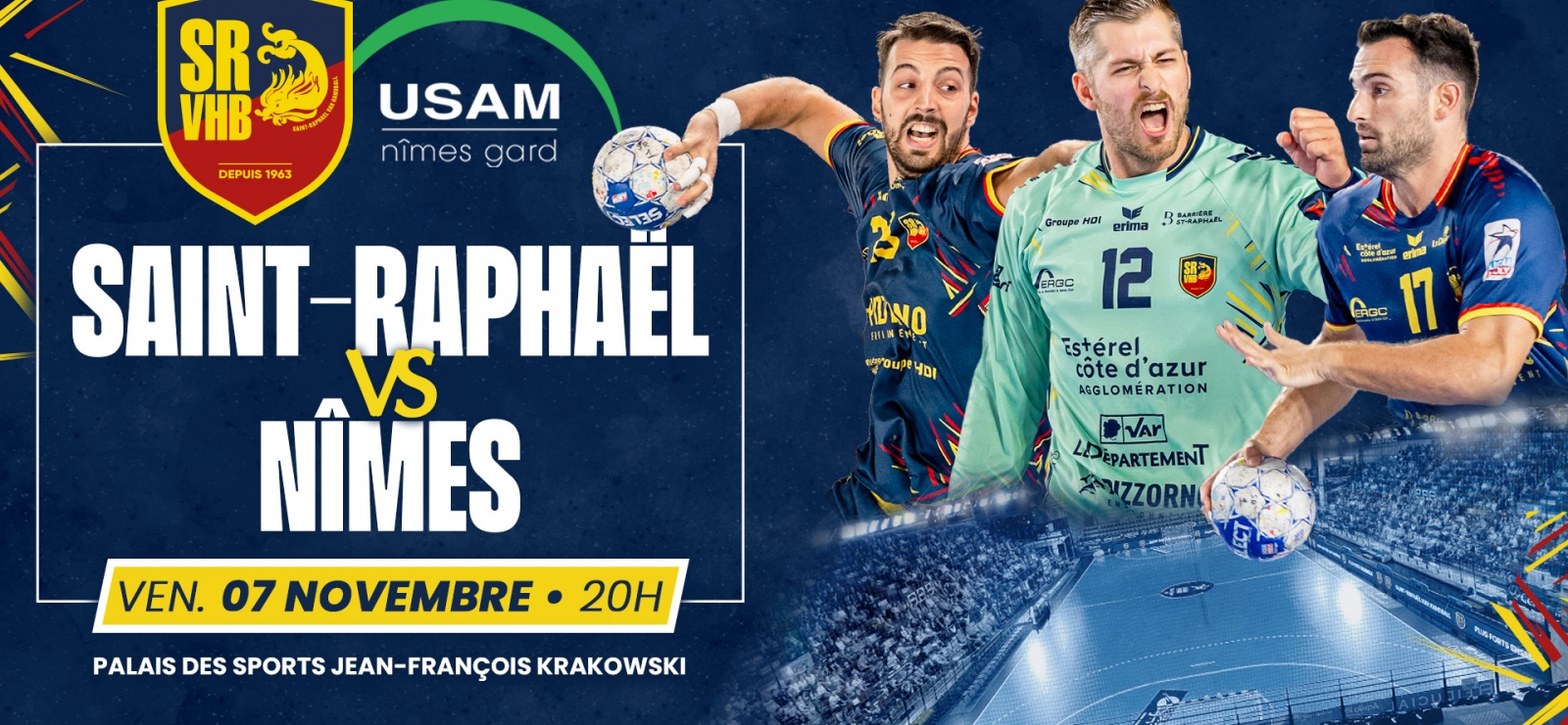Handball - Saint-Raphael Vs Nîmes