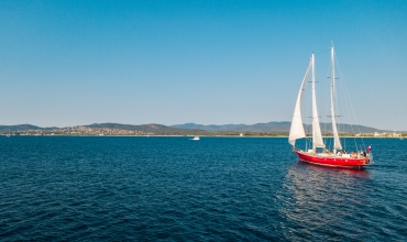 Les voiles de Saint-Tropez en voilier