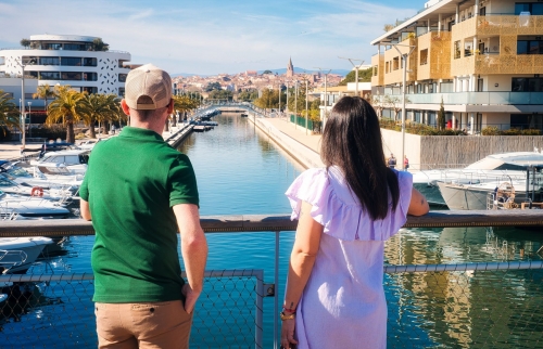 Arrêt à Port Fréjus