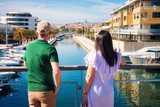 Arrêt à Port Fréjus