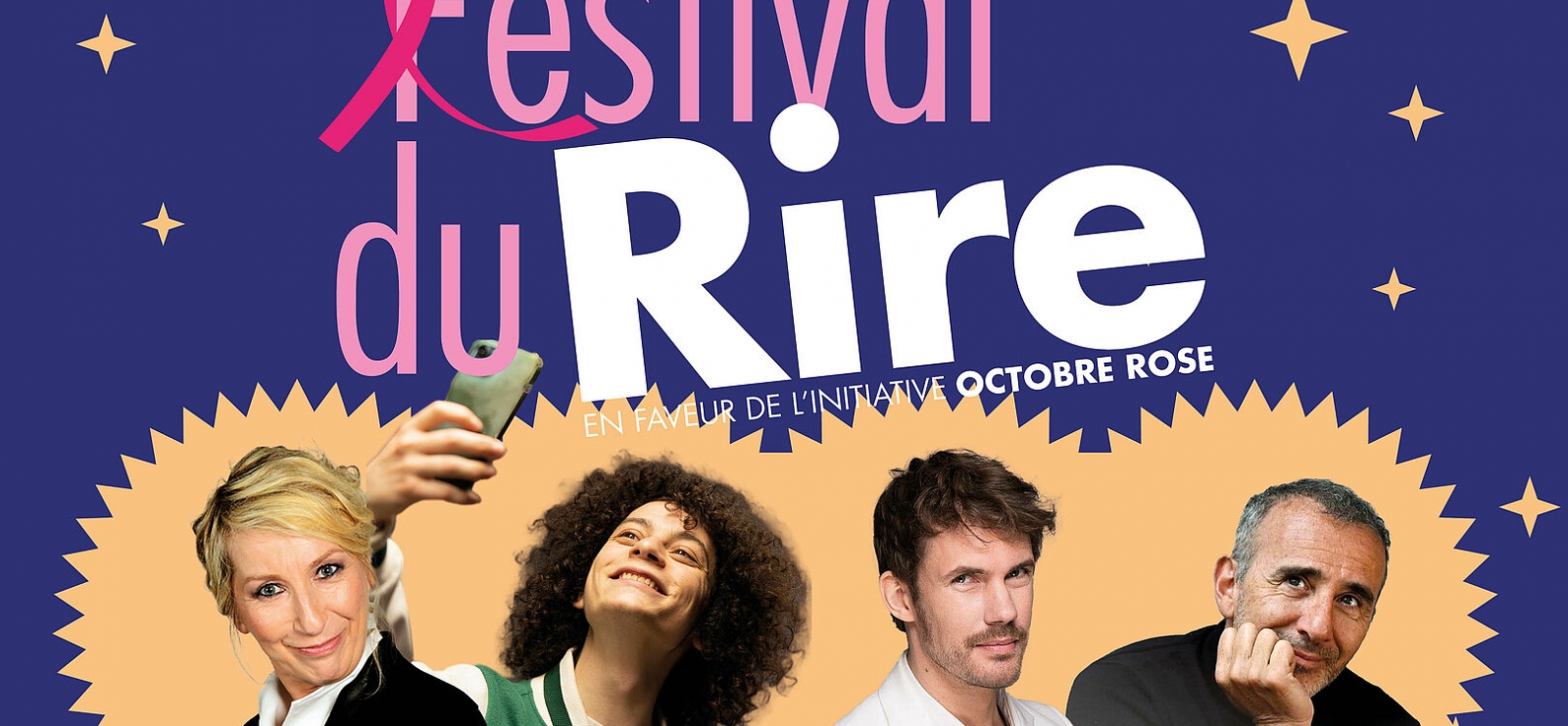 Festival du rire : 4 stars de l'humour...servies sur un plateau