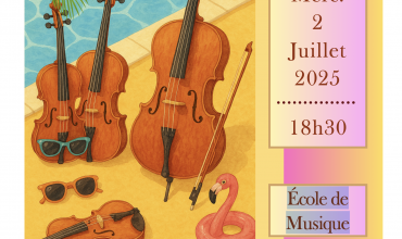 Audition de violon,alto & violoncielle