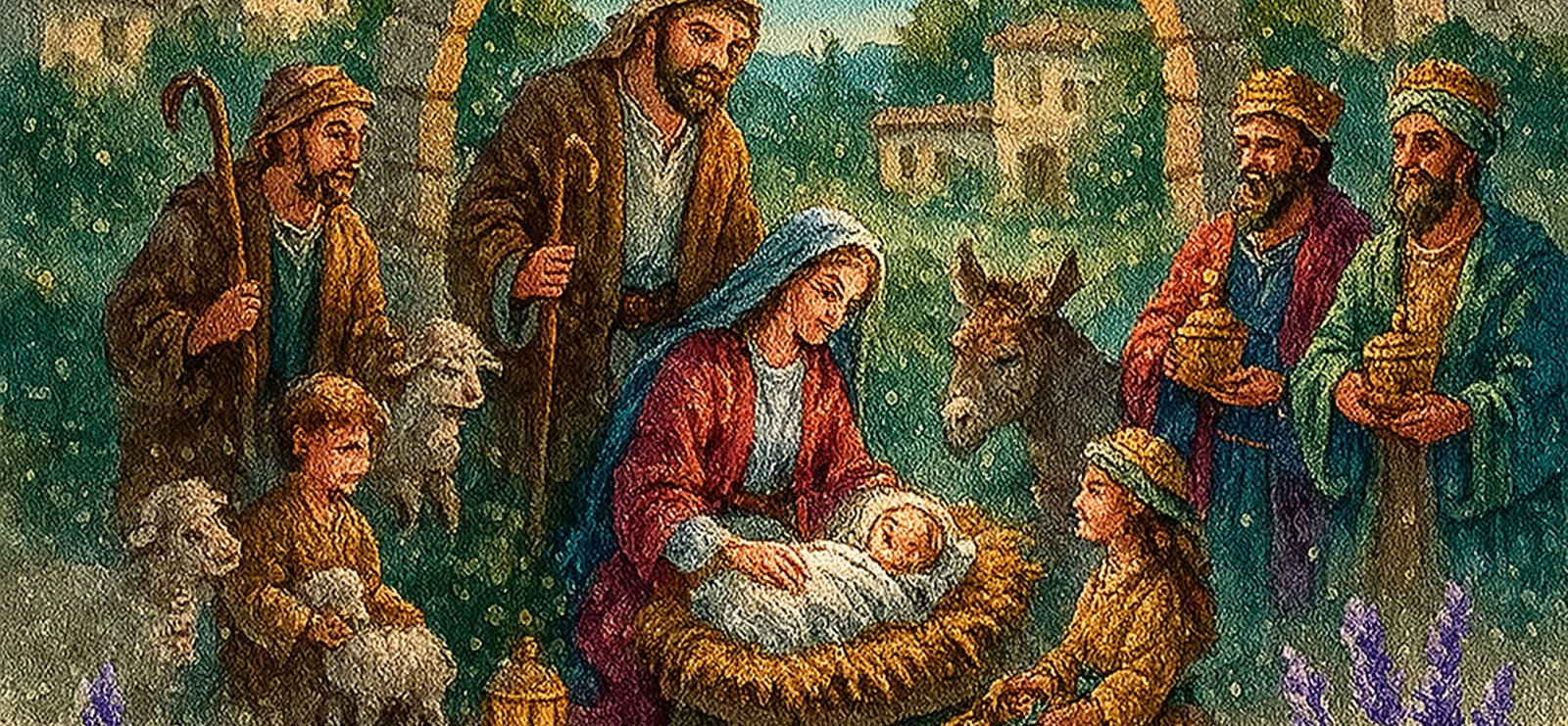 Pastorale et crèche vivante à la Basilique Notre-Dame