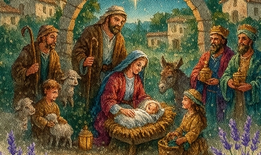 Pastorale et crèche vivante à la Basilique Notre-Dame