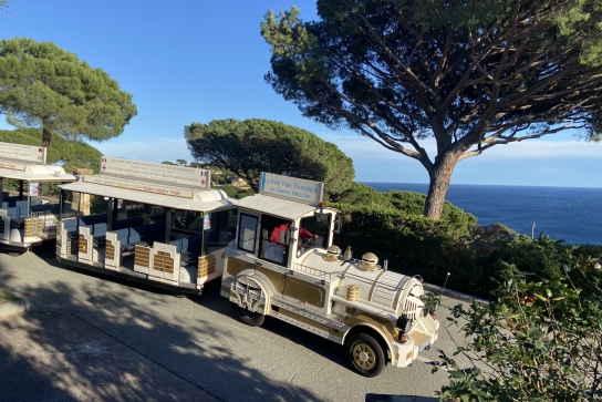 Sainte-Maxime en petit train touristique