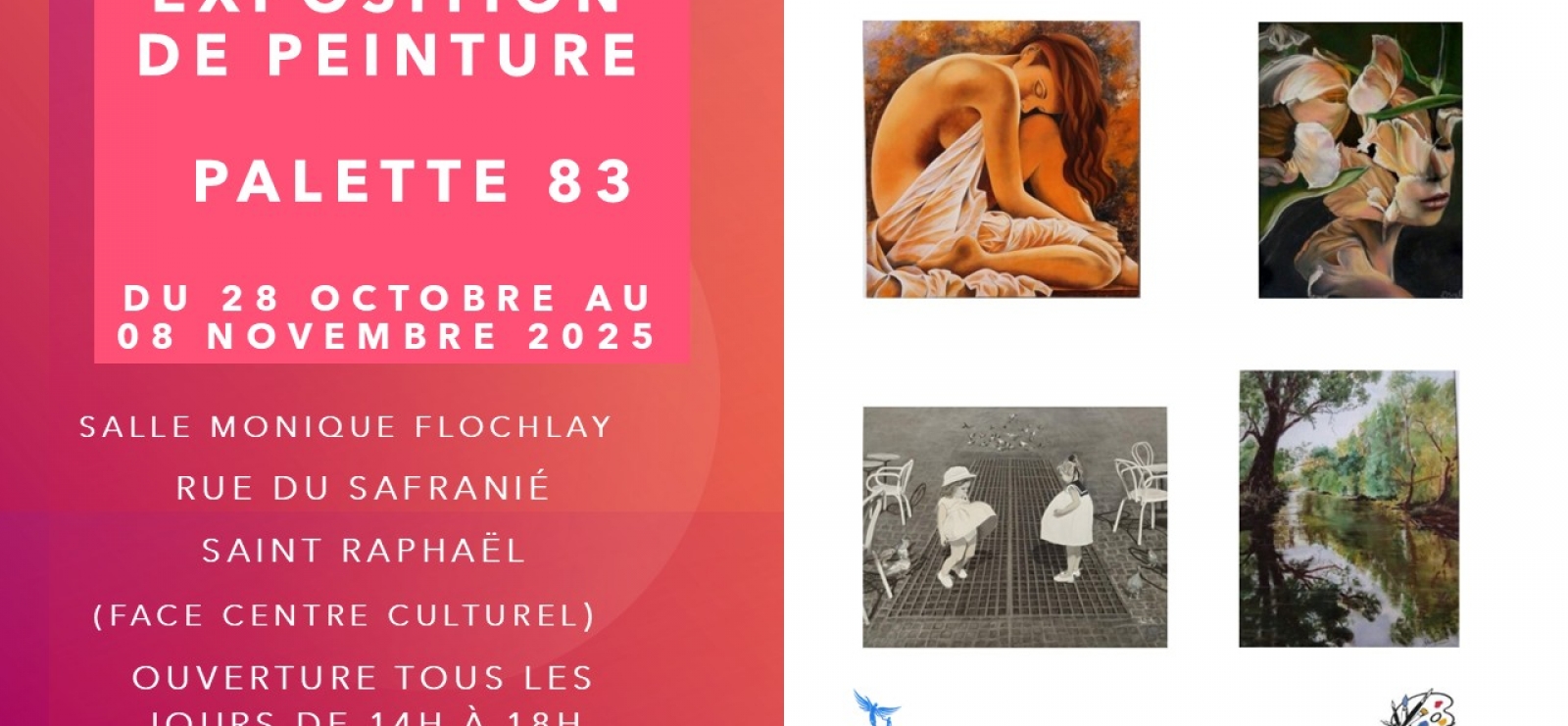 Exposition de peinture : Palette 83