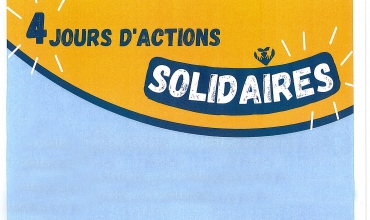 4 jours d'actions solidaires