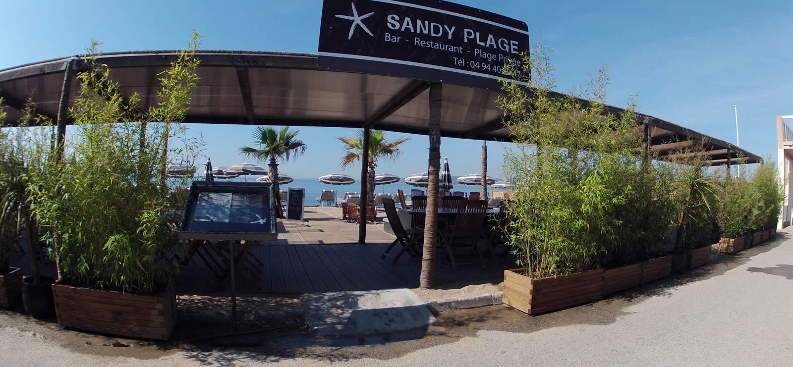 Sandy plage