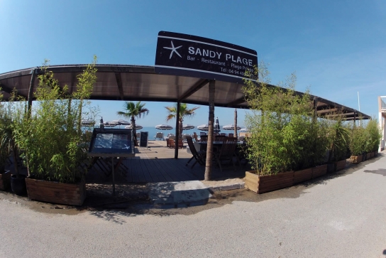 Sandy plage