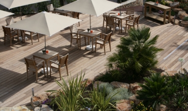 Le Catalogne - St Aygulf - la terrasse